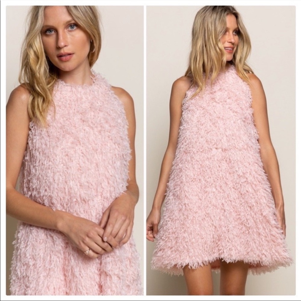 POL Shag 60’s Mod Flamingo Party Dress